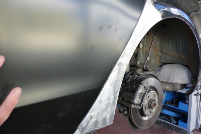 Aluminium-Instandsetzung eines Audi A8